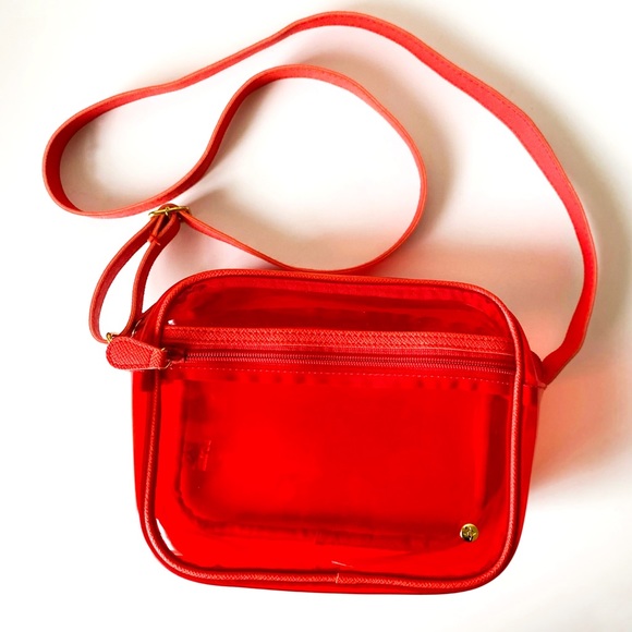 Stephanie Johnson Handbags - Transparent Red Stephanie Johnson Crossbody Bag
